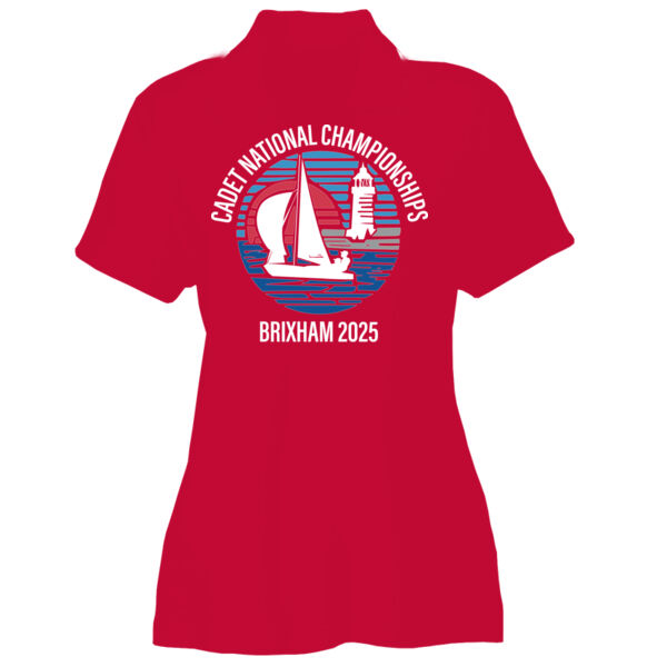 Cadet Nationals 2025 Ladies Polo  - Dark Colours Personalised Thumbnail